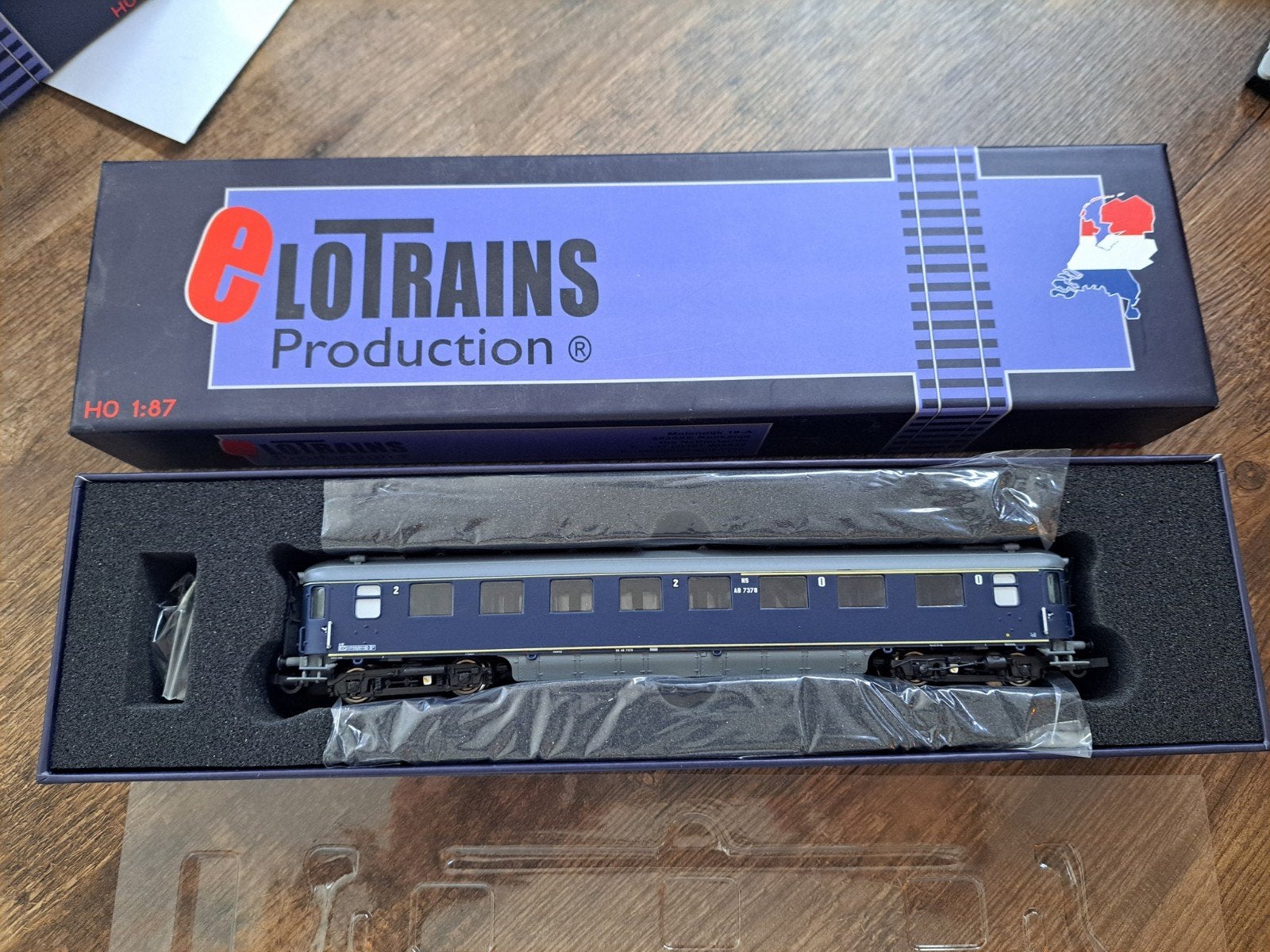 ELOTRAINS 100.49B - NS PLAN K, Overige merken, Gelijkstroom, Ophalen of Verzenden, Nieuw