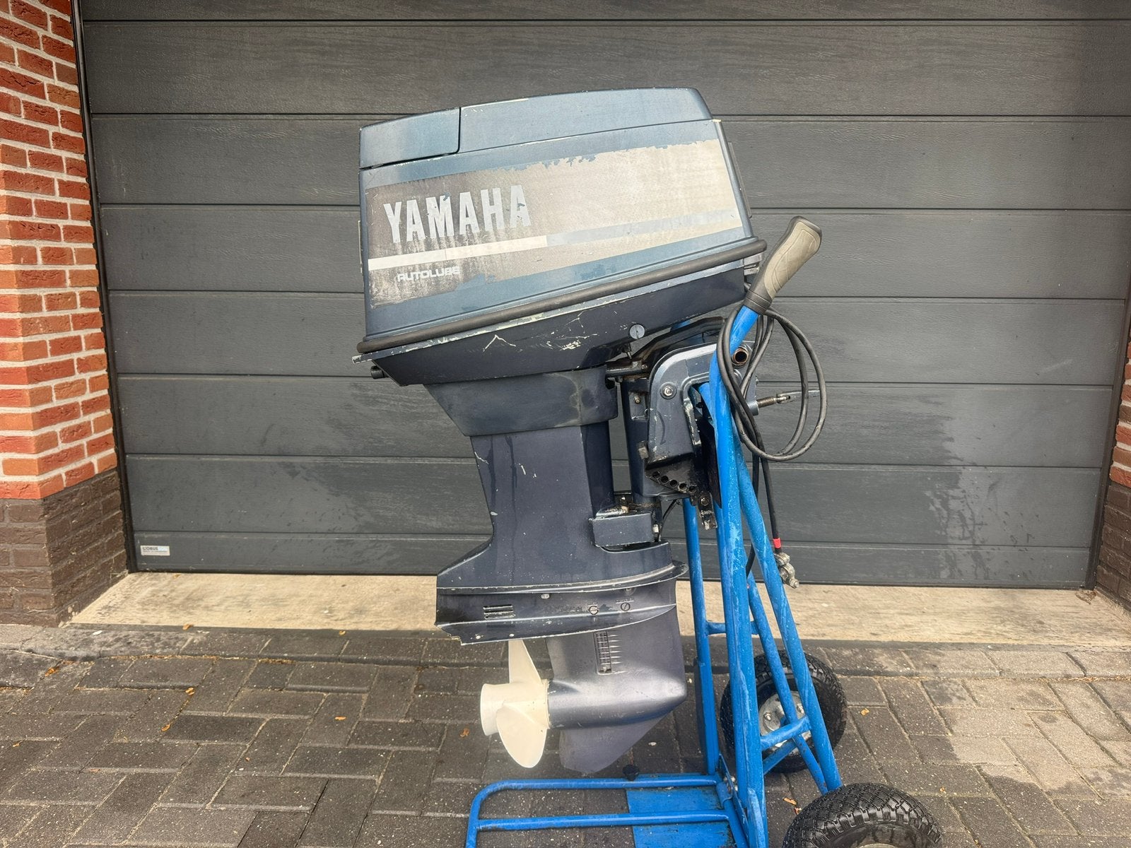 Yamaha 40pk 2takt Autolube Kortstaart, Ophalen, Gebruikt, 30 pk of meer, Elektrische start