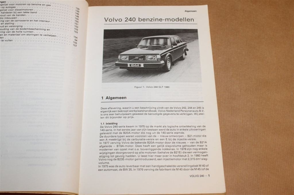 Vraagbaak Volvo 240 — Autohandleiding Benzine 1975-1980, Ophalen of Verzenden