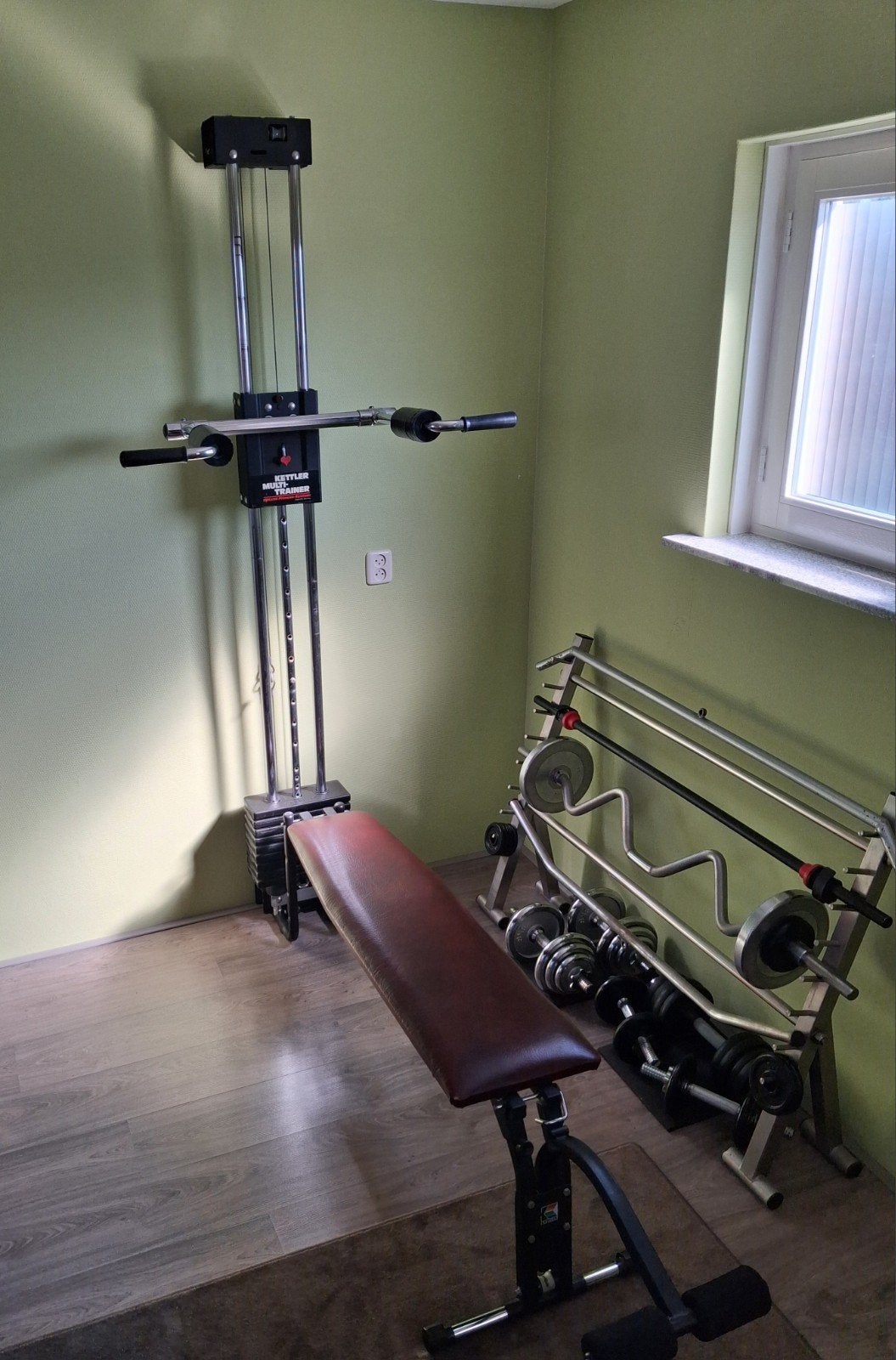 Kettler multi trainer, Ophalen, Zo goed als nieuw, Buik, Fitnessbank