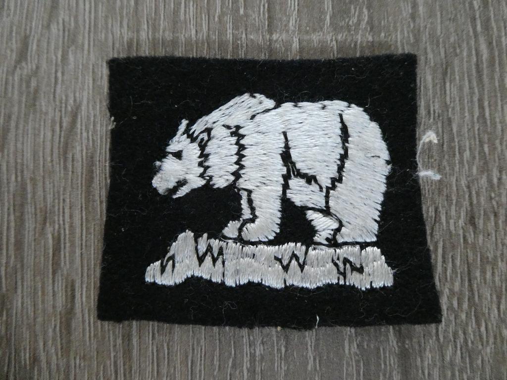 49th West Riding Division Formation Badge, Polar bears, Verzamelen, Militaria | Tweede Wereldoorlog, Ophalen of Verzenden, Landmacht
