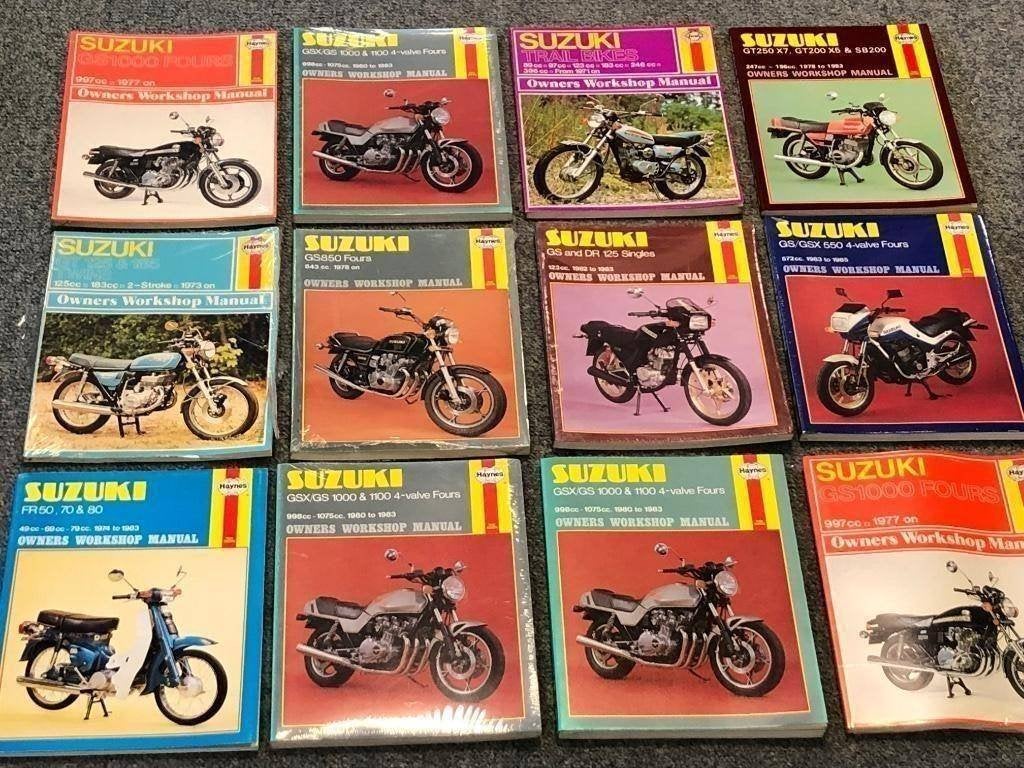 werkplaatshandboeken SUZUKI HAYNES -div. modellen *NIEUW/NEW, Ophalen of Verzenden, Suzuki