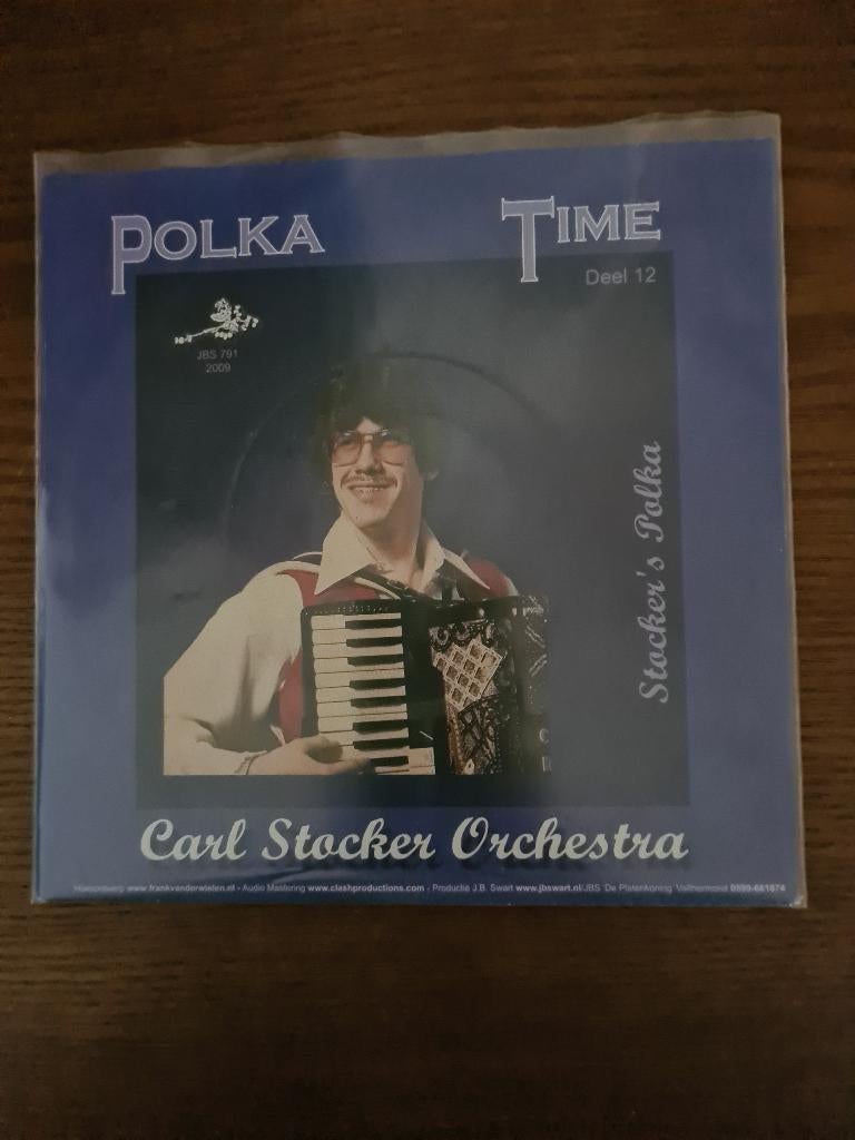 Carl Stocker Orchestra  polka time deel 12, Ophalen of Verzenden, Zo goed als nieuw, 7 inch, Levenslied of Smartlap