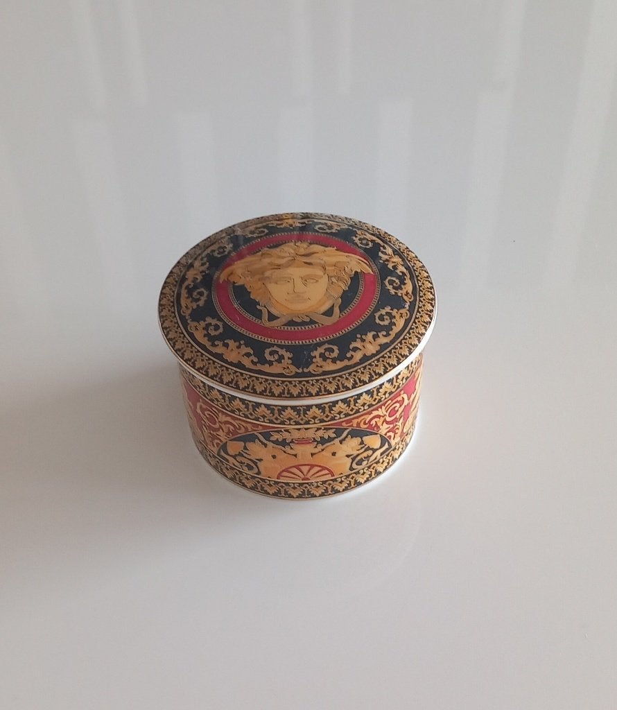 Rosenthal Versace Medusa Pot met Deksel, Ophalen of Verzenden