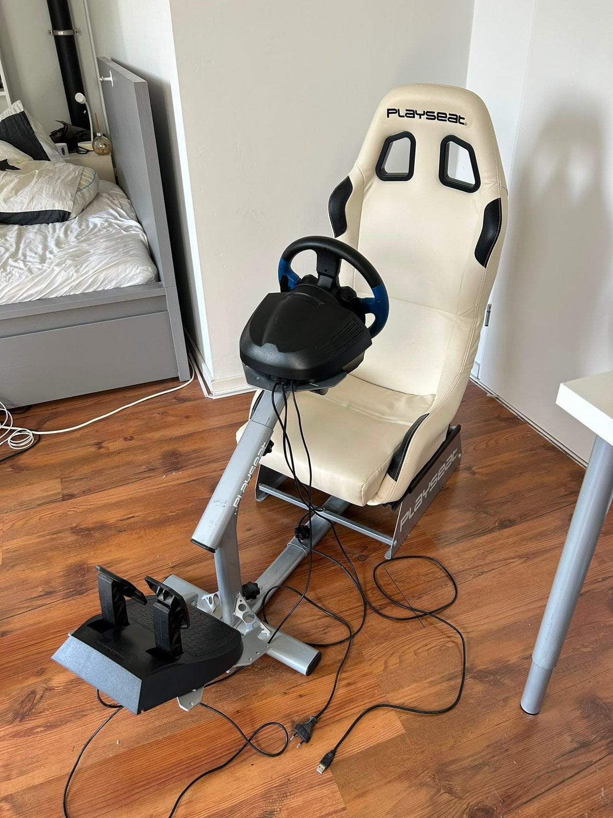 Complete sim-racing set Playseat Evolution, Spelcomputers en Games, Ophalen, Gebruikt