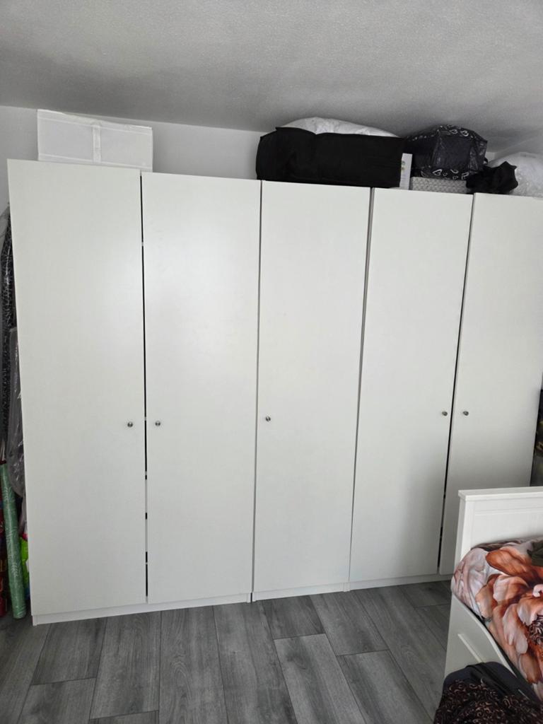 Kleding ikea pak kast. Wit 100x58x236., Ophalen of Verzenden, 25 tot 50 cm, 50 tot 100 cm, Minder dan 100 cm