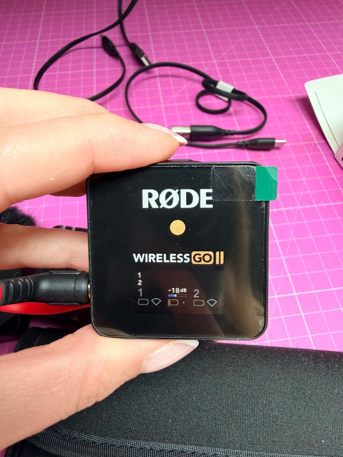 Rode wireless GOII, Muziek en Instrumenten, Ophalen, Zo goed als nieuw, Overige typen