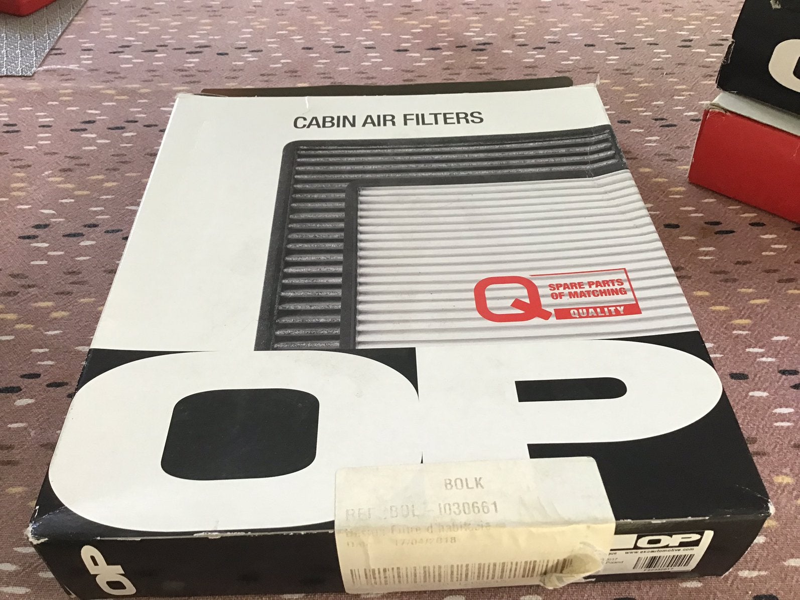 Interieurfilter  zafira €10,00, Ophalen, Nieuw, Opel