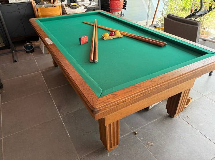 Gratis af te halen., Ophalen of Verzenden, Gebruikt, Biljarttafel