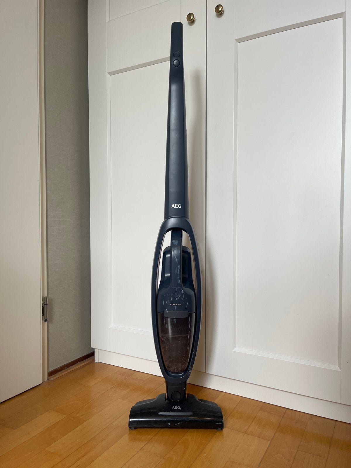 AEG Clean 3000 Steelstofzuiger met kruimeldief, Ophalen, Gebruikt, Draadloos, Reservoir
