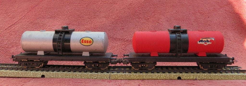 2 Lima ketelwagens, Gebruikt, Gelijkstroom, Wagon, Ophalen of Verzenden