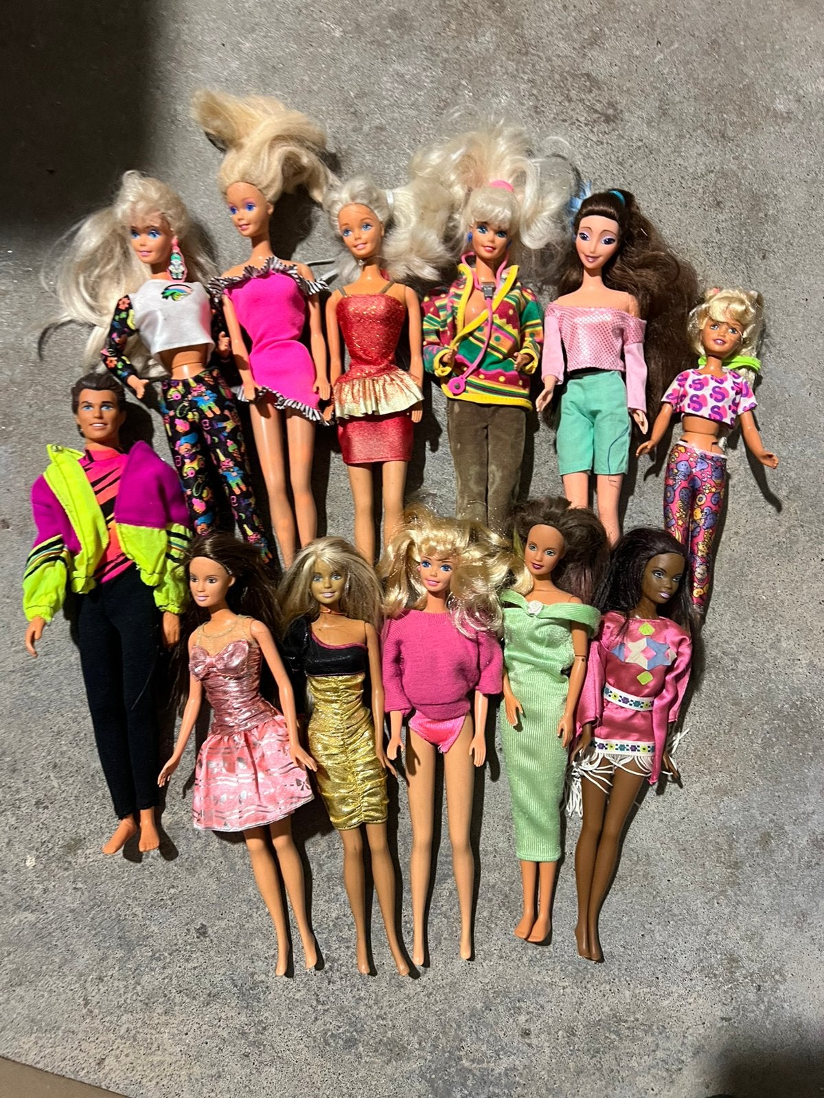 Vintage Barbie Verzameling Jaren '80 - '90 (Geen Losse Verko, Kinderen en Baby's, Ophalen, Gebruikt, Barbie