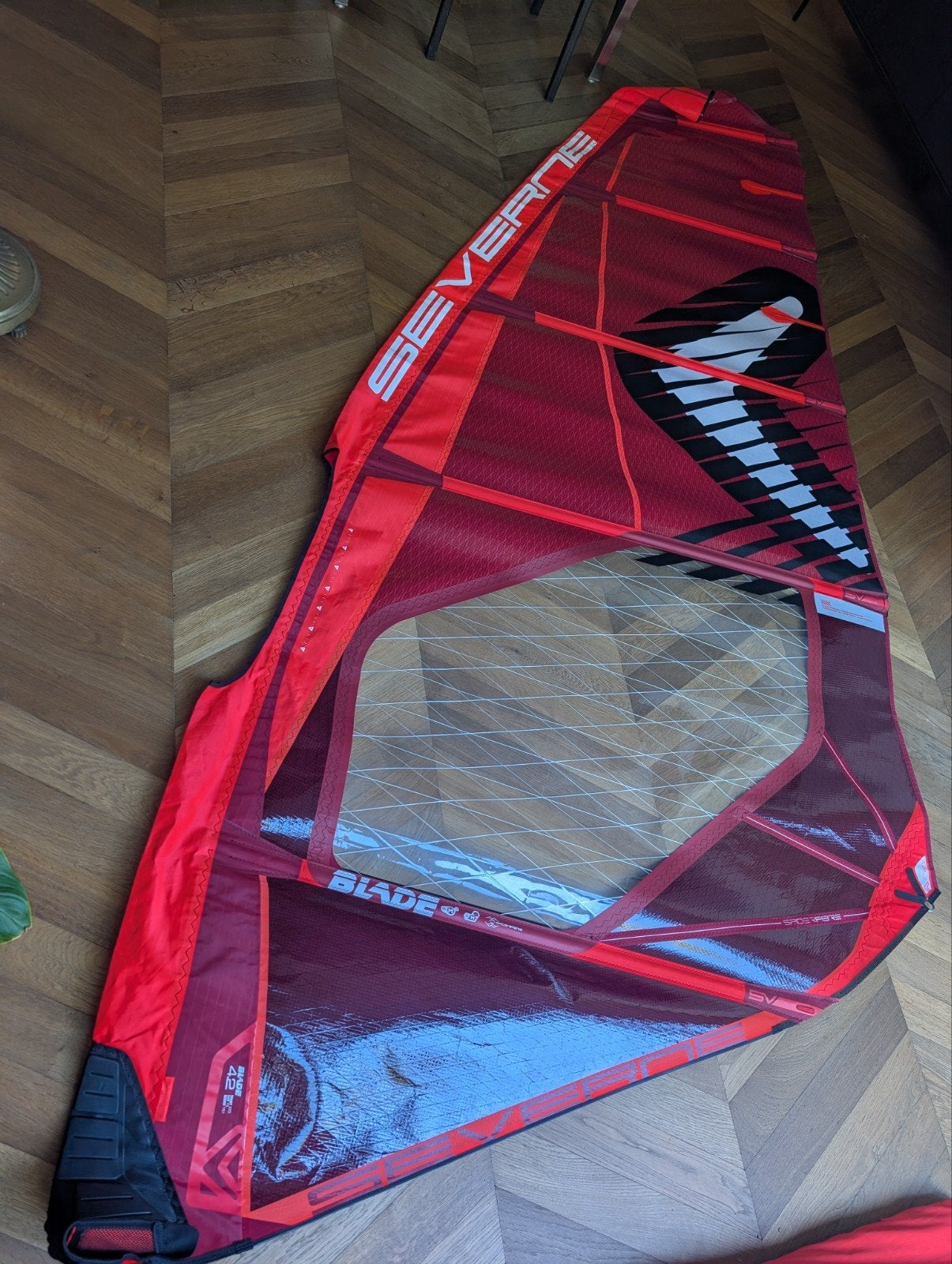 Severne Blade 4.2m, Watersport en Boten, Ophalen, Gebruikt, Zeil, 3.5 tot 5 m²