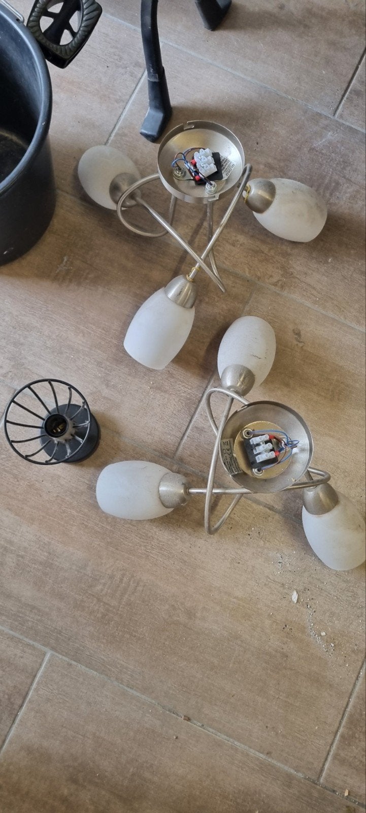 gratis lampen, Ophalen