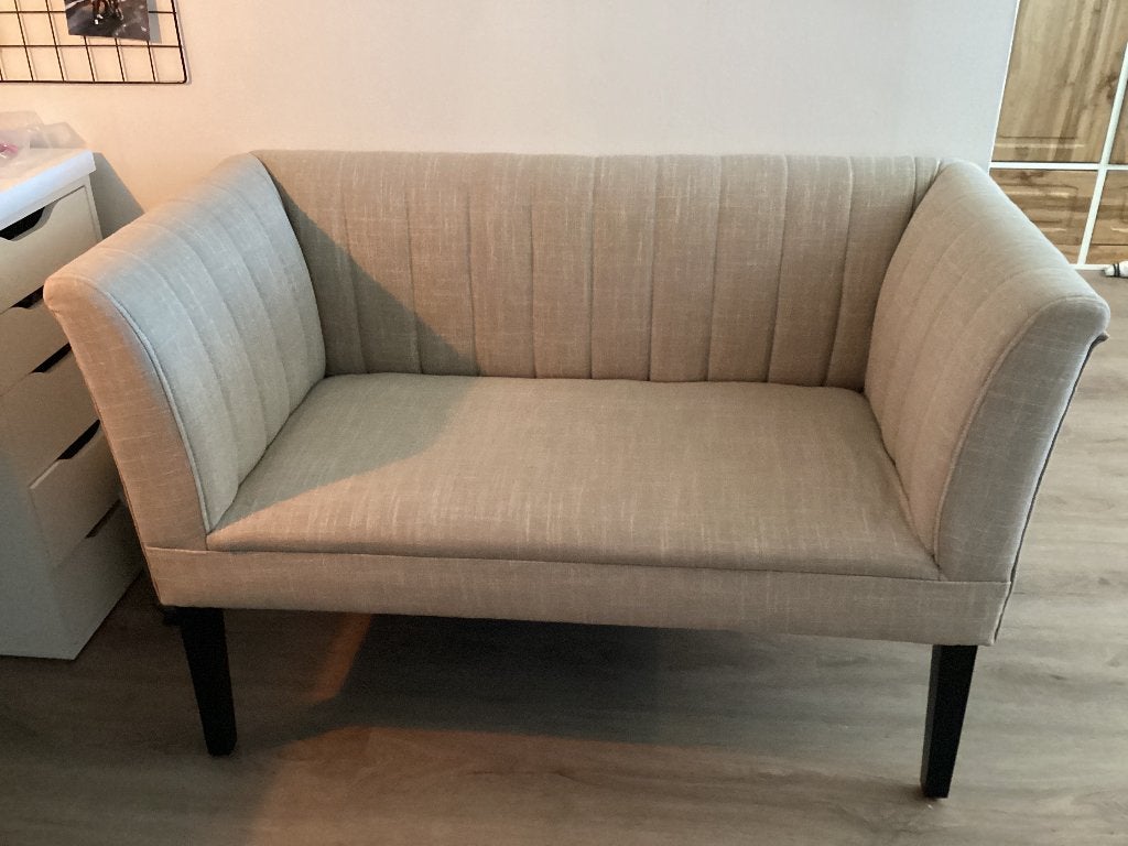 Riverdale bankje, Ophalen, Minder dan 75 cm, Tweepersoons, Zo goed als nieuw