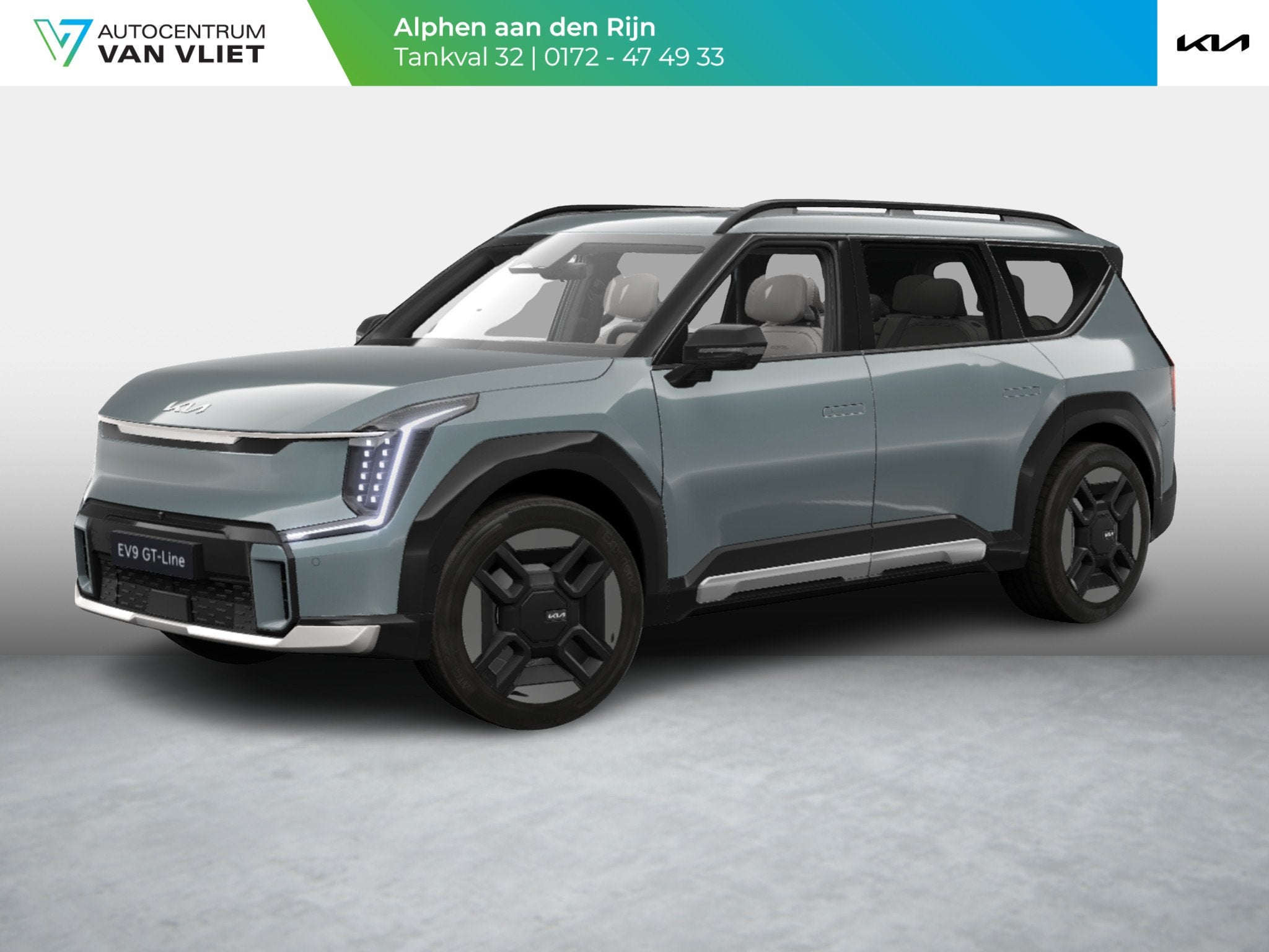 Kia EV9 GT-Line AWD 99.8 kWh | Levering uit voorraad | 7-Per, Auto's, Automaat, EV9, 7 stoelen, Origineel Nederlands