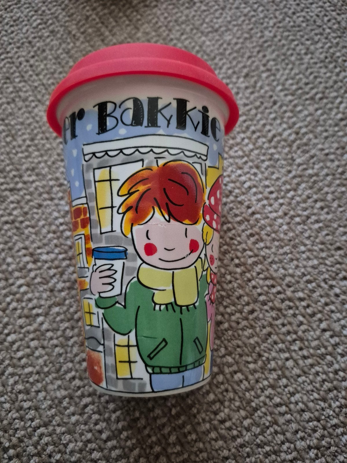Blond Amstedam To Go beker I Love Holland lijn, Huis en Inrichting, Keuken | Servies, Nieuw, Ophalen of Verzenden, Modern, Kop(pen) en/of Schotel(s)