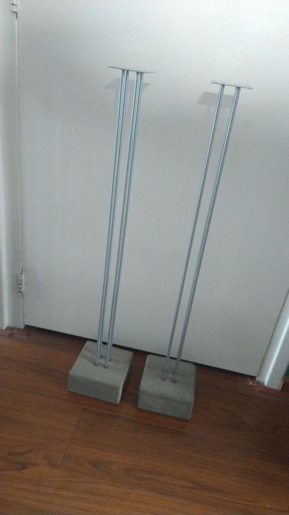 Ikea Speakerset Statieven | 2 stuks, Audio, Tv en Foto, Luidsprekers, Gebruikt, Overige typen, 120 watt of meer, Ophalen
