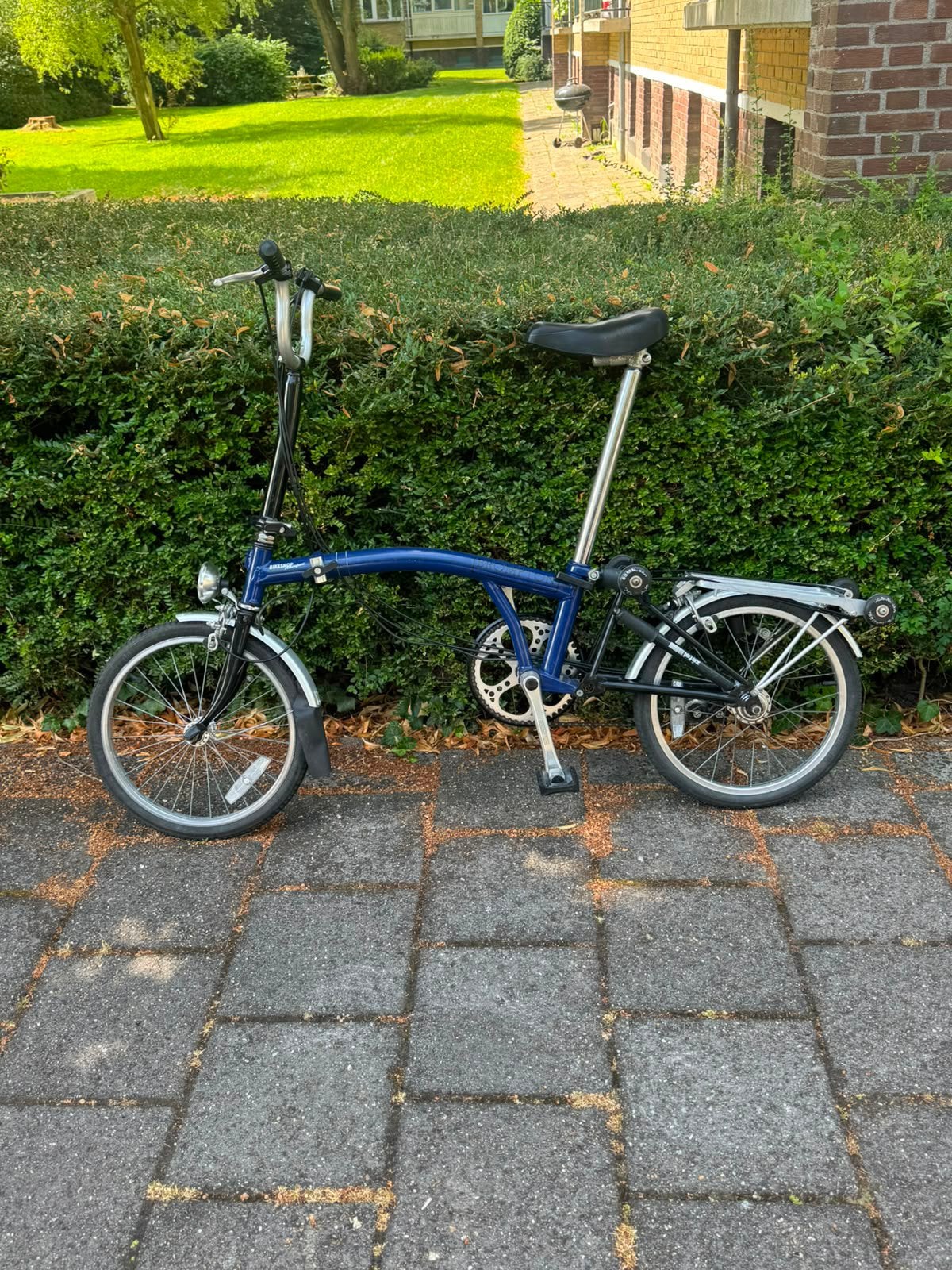 AANGEBODEN BROMPTON MET 5 VERSNELLING, Fietsen en Brommers, Fietsen | Vouwfietsen, Brompton, 16 tot 18 inch, Versnellingen, Ophalen of Verzenden