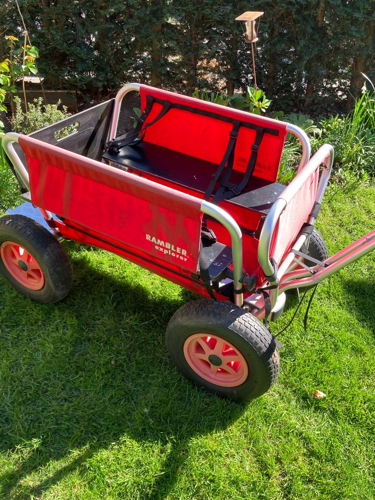 Rambler Explorer bolderkar met zitje en treeplank, Ophalen, Gebruikt
