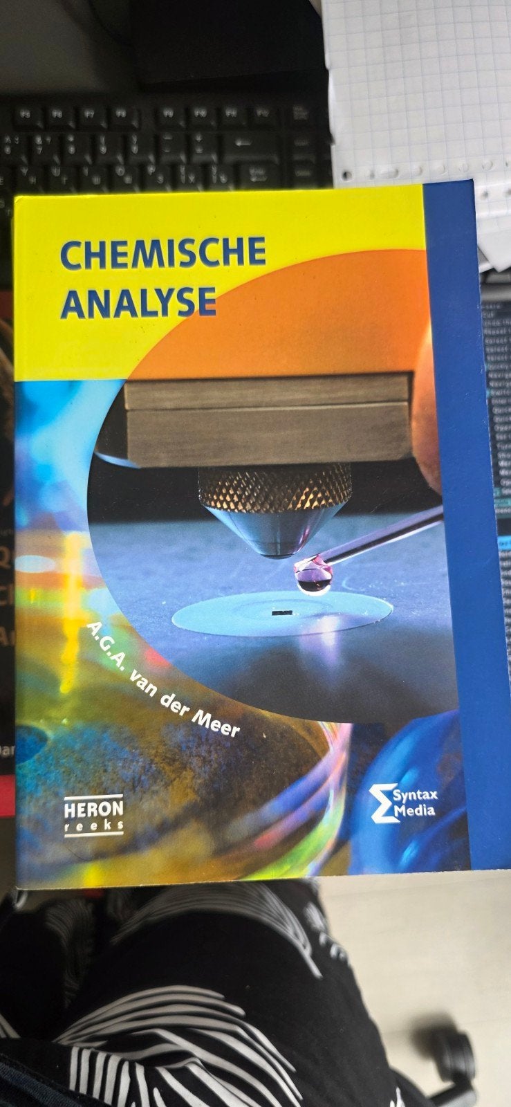 Chemische Analyse - A.G.A. van der Meer, Gelezen, A.G.A. van der Meer, Beta, HBO