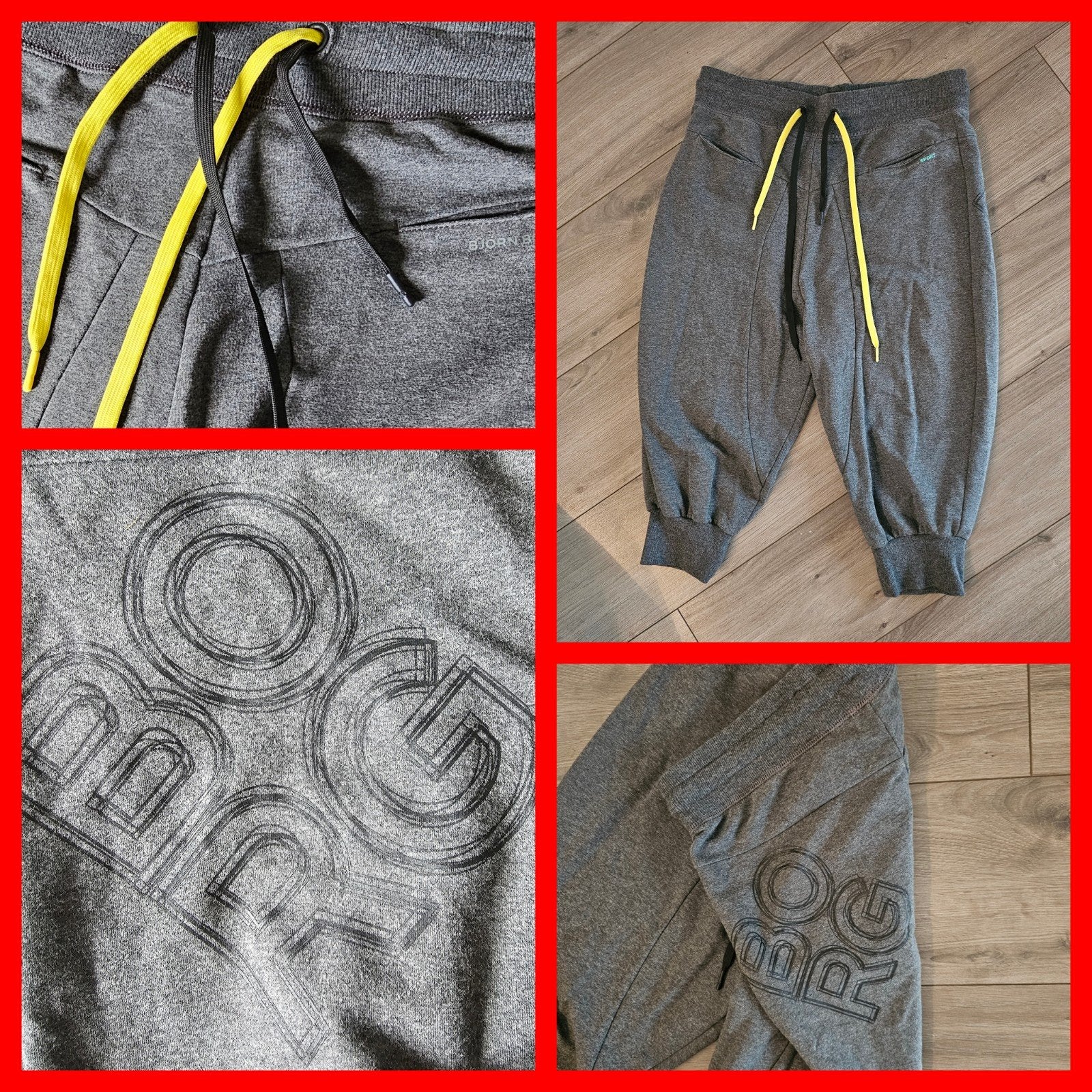 Bjorn Borg antracietgrijze jogging broek mt L izgst, Ophalen of Verzenden, Zo goed als nieuw, Grijs