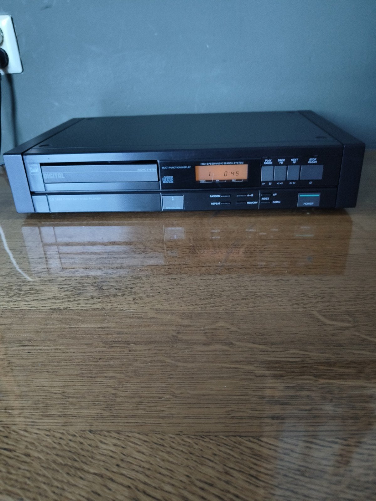 Dual CD 1032 Compact Disc Speler - Vintage Audio, Audio, Tv en Foto, Cd-spelers, Ophalen, Overige merken