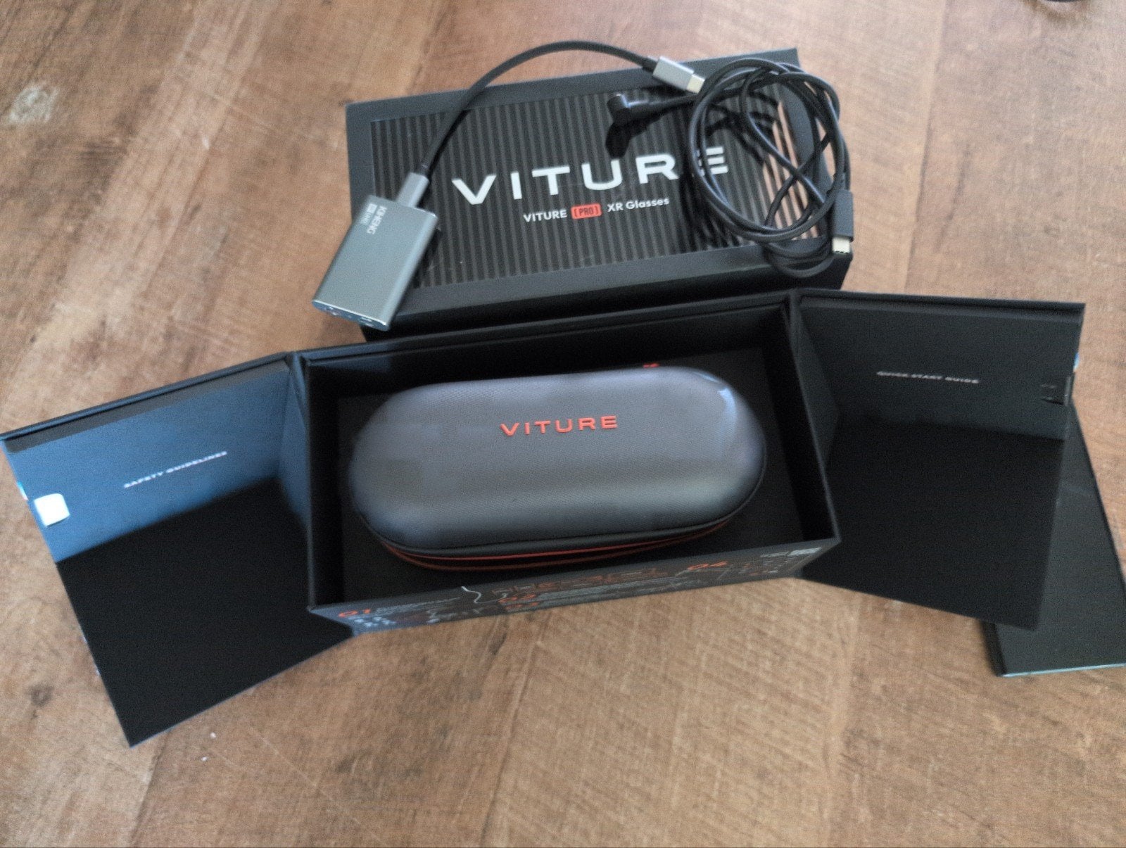 VITURE pro XR Glasses - nieuw staat Compleet., Ophalen of Verzenden, Zo goed als nieuw, VR-bril, Overige platformen