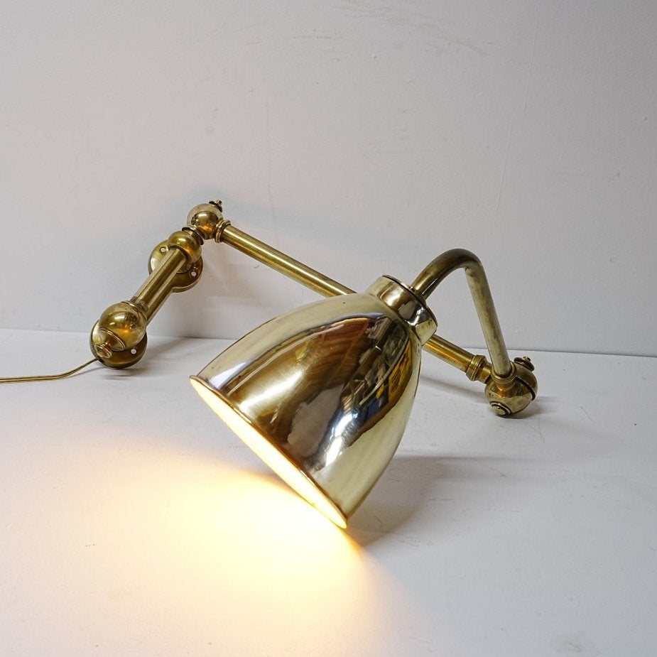 Klassieke maritieme kaartleeslamp., Ophalen of Verzenden, Zo goed als nieuw, Gebruiksvoorwerp