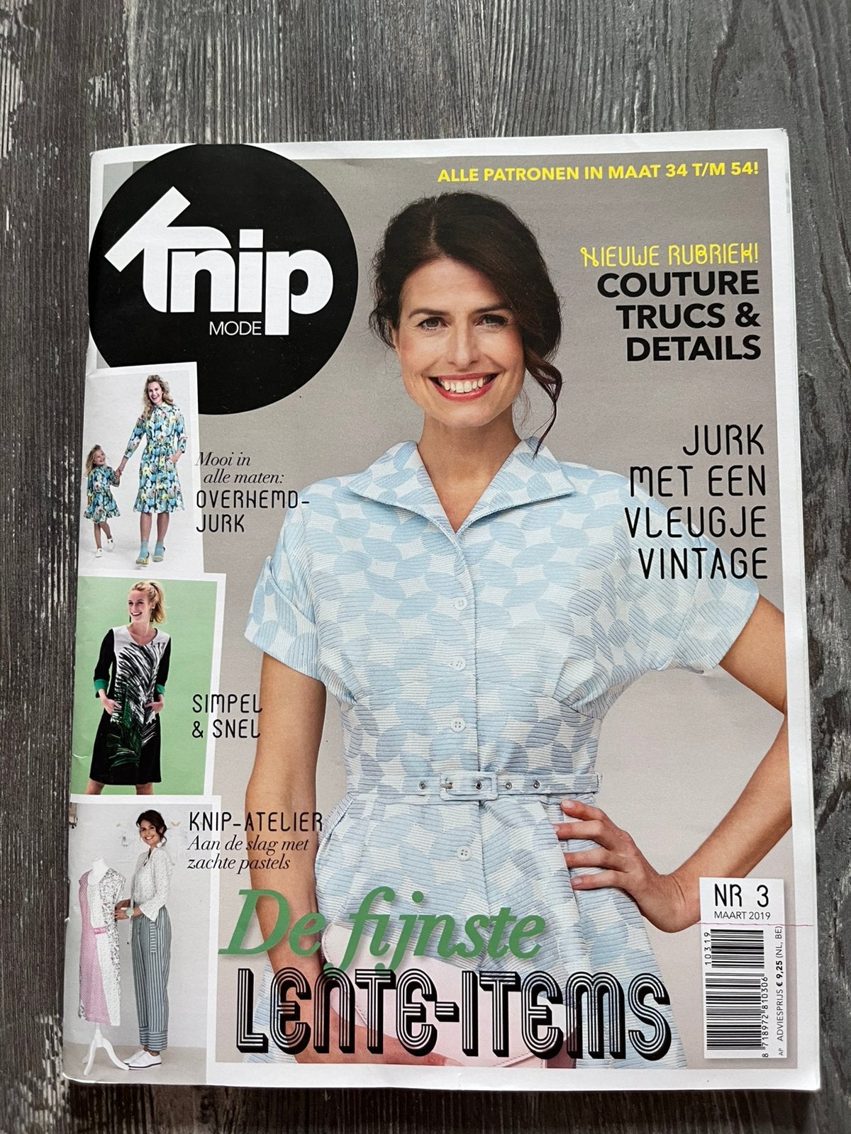 Knipmode maart 2019, Ophalen of Verzenden, Zo goed als nieuw, Vrouw, Knipmode