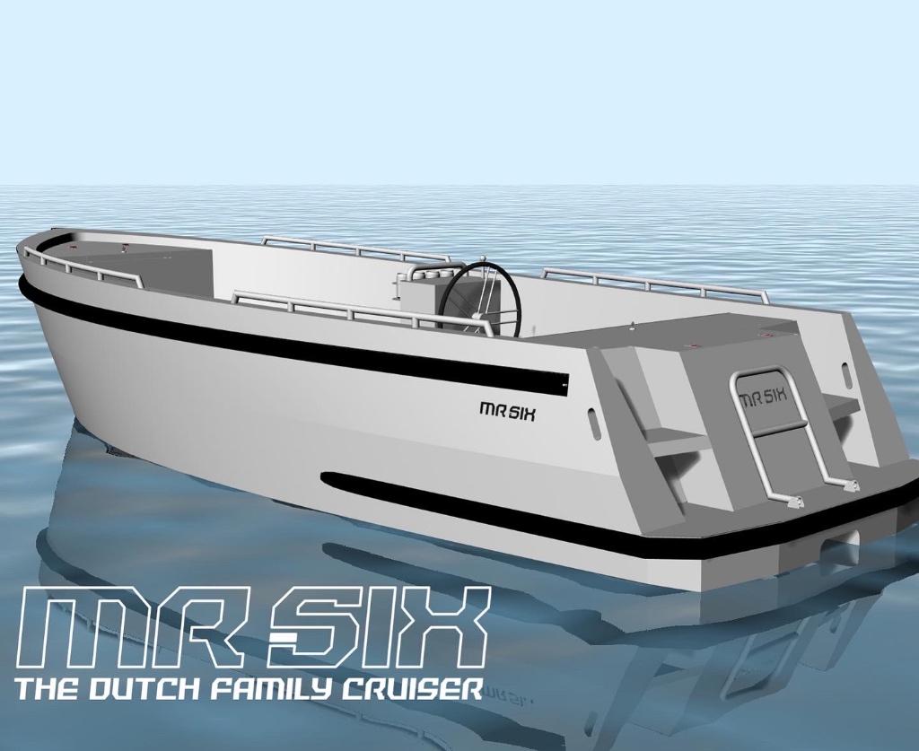 Nieuwe Mister Six aluminium sloep incl ontwerp, Watersport en Boten, Ophalen, Tot 10 pk, Nieuw, Aluminium
