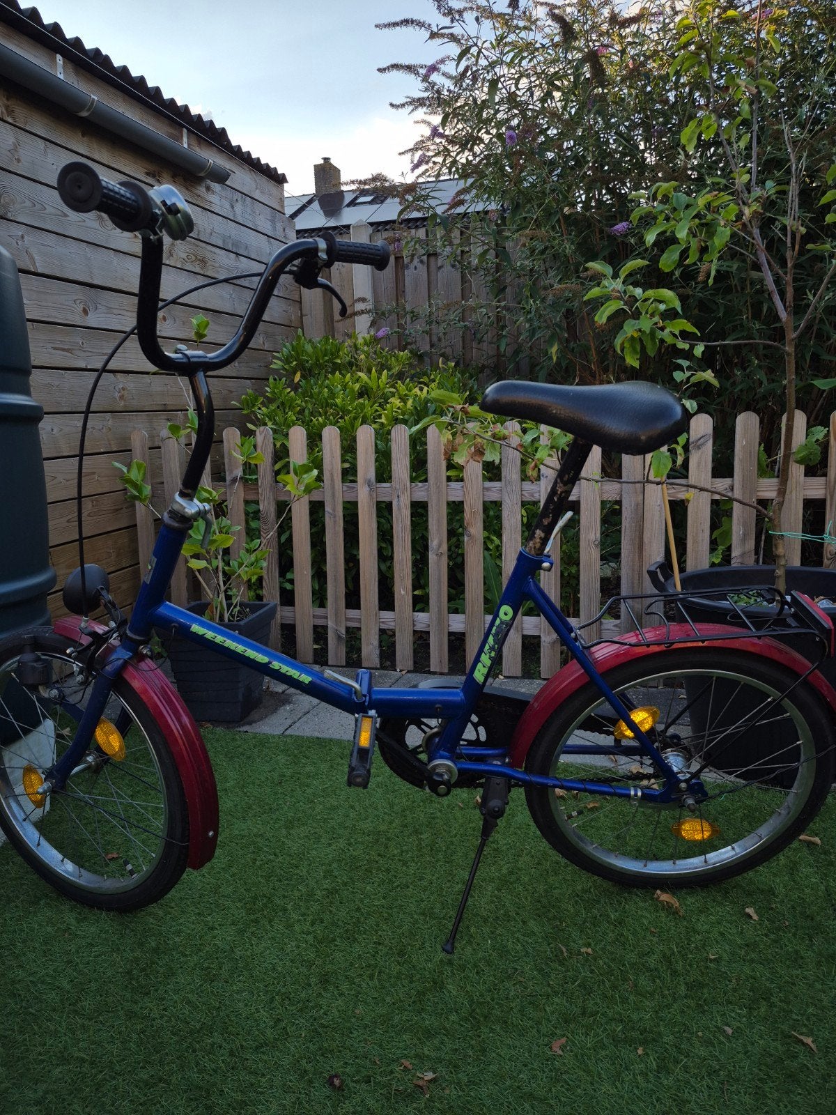 Opvouwbare fiets - ideaal voor woon-werkverkeer, Overige merken, 20 inch of meer, Gebruikt, Velgrem
