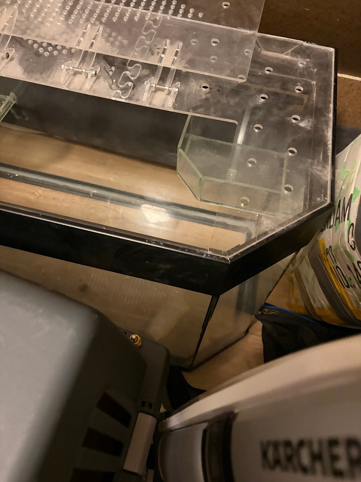 Gerbilhok met handige deksel en tableautjes, Gebruikt, Muis, Hok, 75 tot 110 cm
