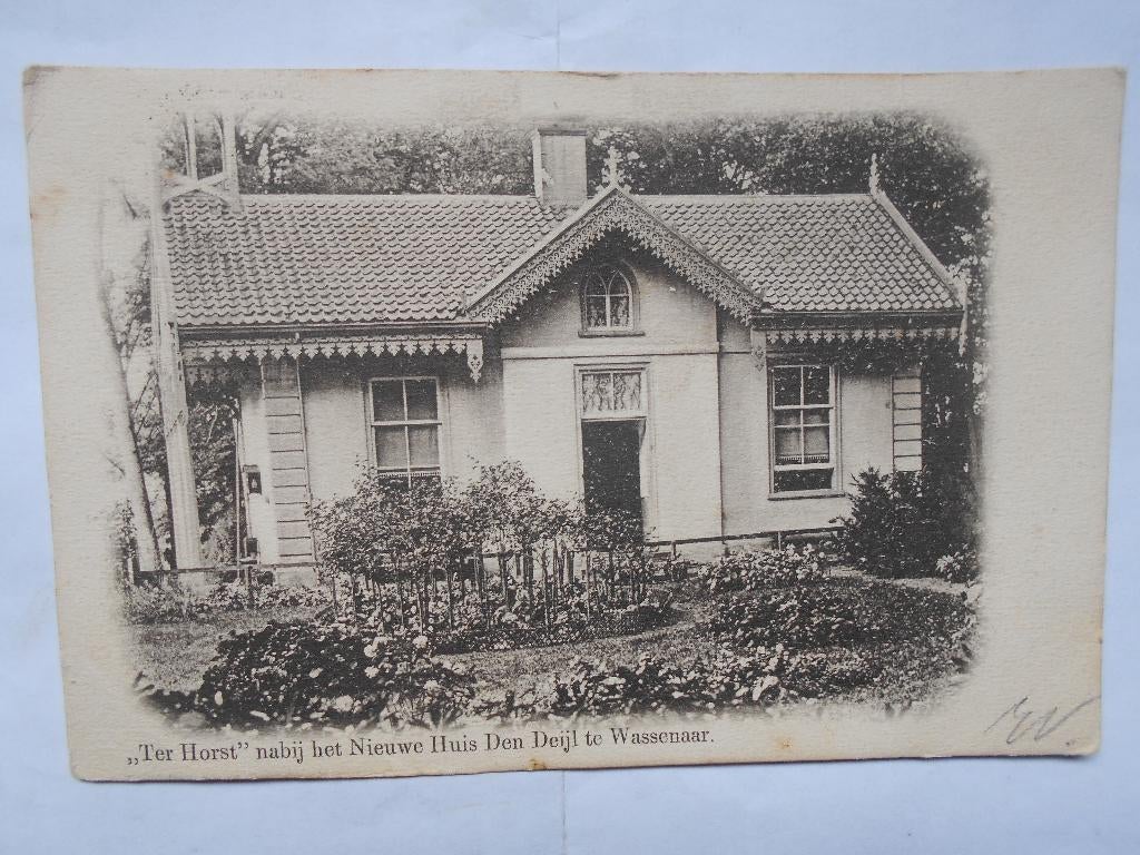 Wassenaar Ter Horst pracht kaart Wassenaar Ter Horst 1915, Ophalen of Verzenden, Voor 1920, Gelopen, Zuid-Holland