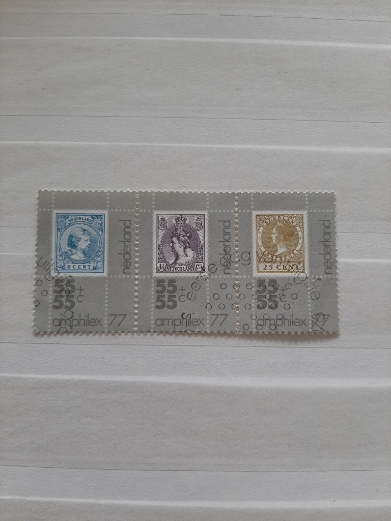 Nederland 1976, Amphilex, Ophalen of Verzenden, Na 1940, Gestempeld