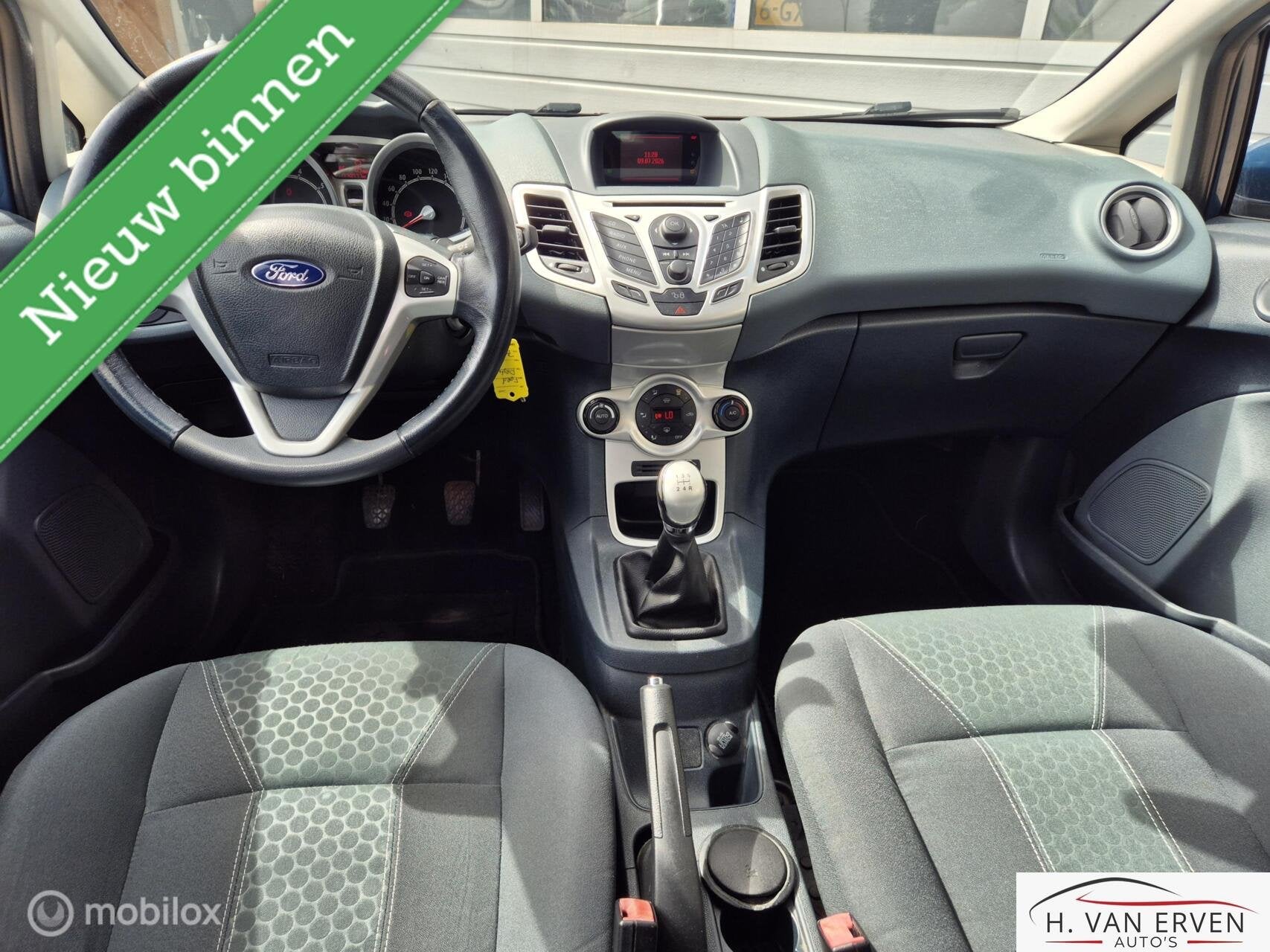 Ford Fiesta 1.25 Titanium CRUISE PDC 79000KM NAP! 2E EIG, Auto's, Voorwielaandrijving, Euro 5, 1242 cc, 82 pk