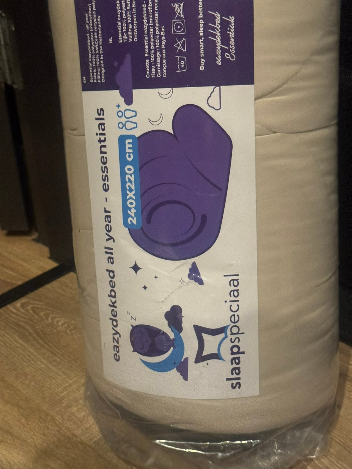 Nieuw 4-seizoenen dekbed 240x220 cm – Ongebruikt, Ophalen, Nieuw