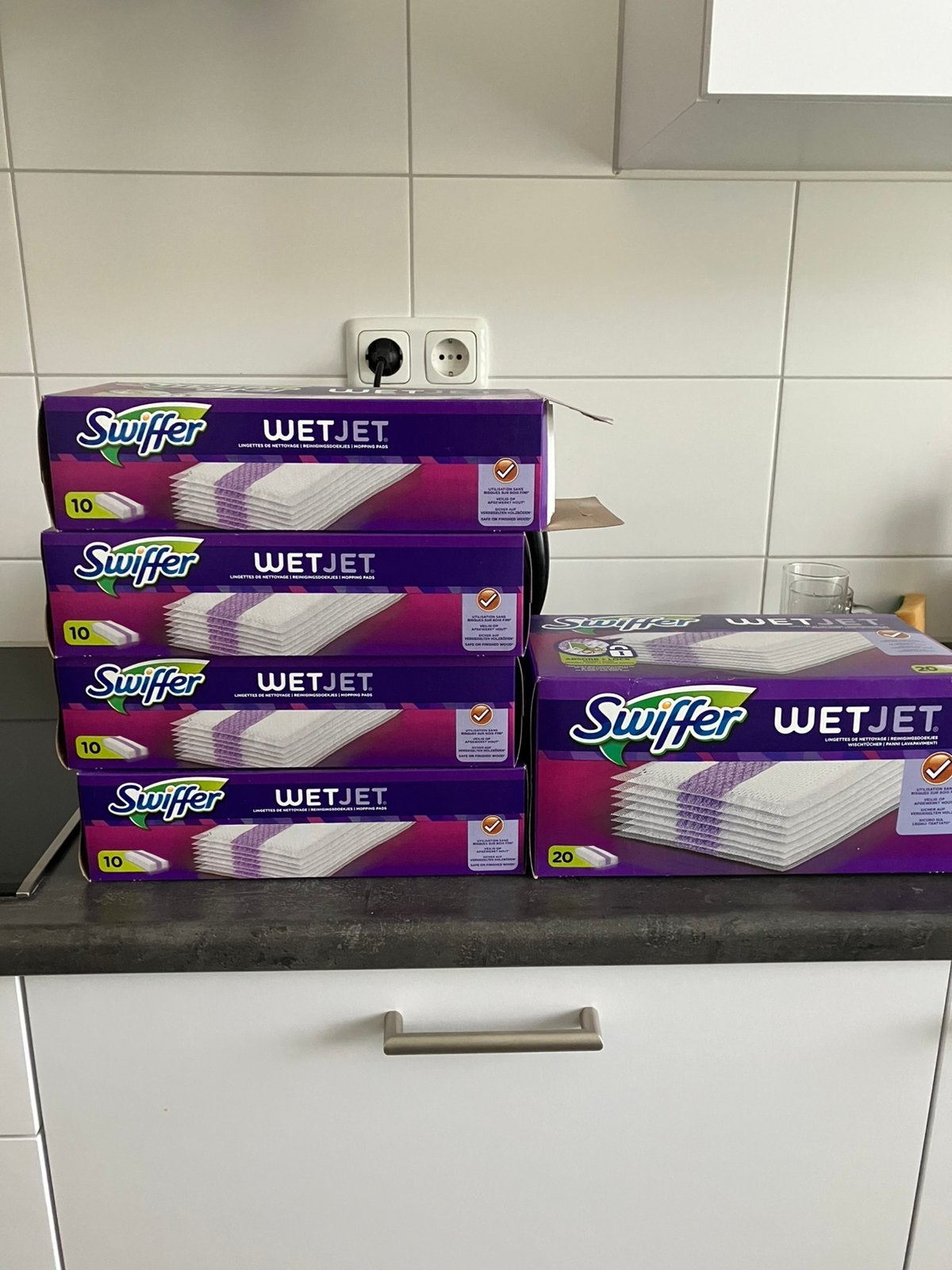Swiffer wetjet reinigingsdoekjes 58 stuks, Huis en Inrichting, Ophalen, Mop of Dweil