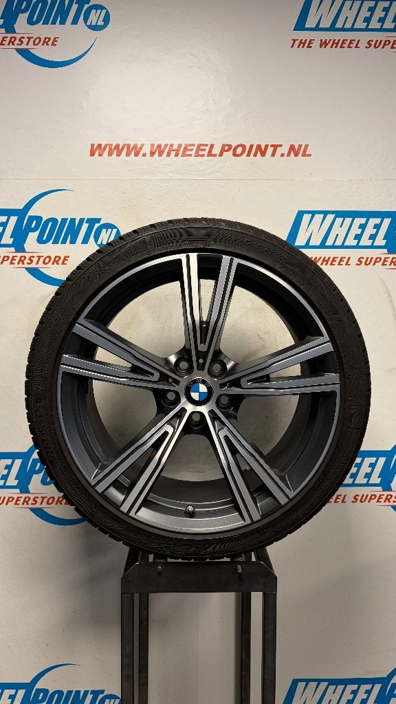 19" Originele BMW Velgen 793M 5x112 G20 G21 Winterbanden G22, Auto-onderdelen, Banden en Velgen, 19 inch, Gebruikt, 255 mm, Velg(en)
