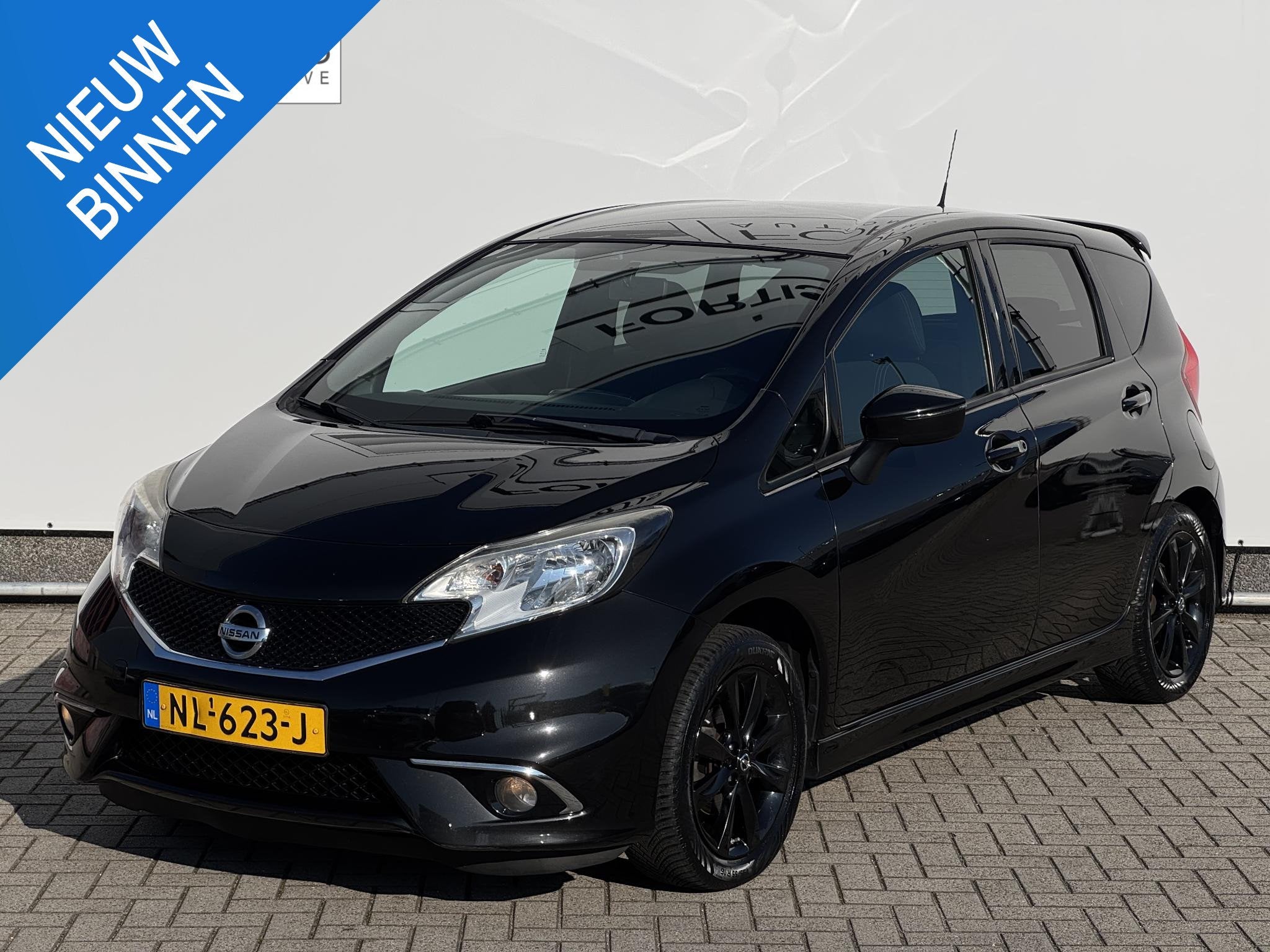 Nissan Note 1.2 Black Edition NL-AUTO | AIRCO | NAVI | GOED, Stof, Euro 6, 1198 cc, Bedrijf