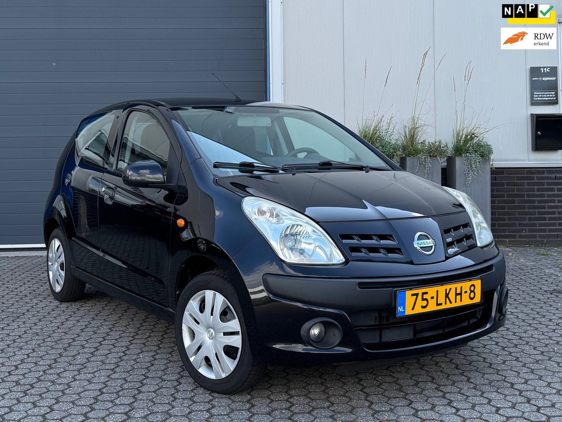 Nissan Pixo 1.0 Acenta | CPV | Elektrische ramen, Auto's, Nissan, Voorwielaandrijving, Euro 5, Stof, Gebruikt