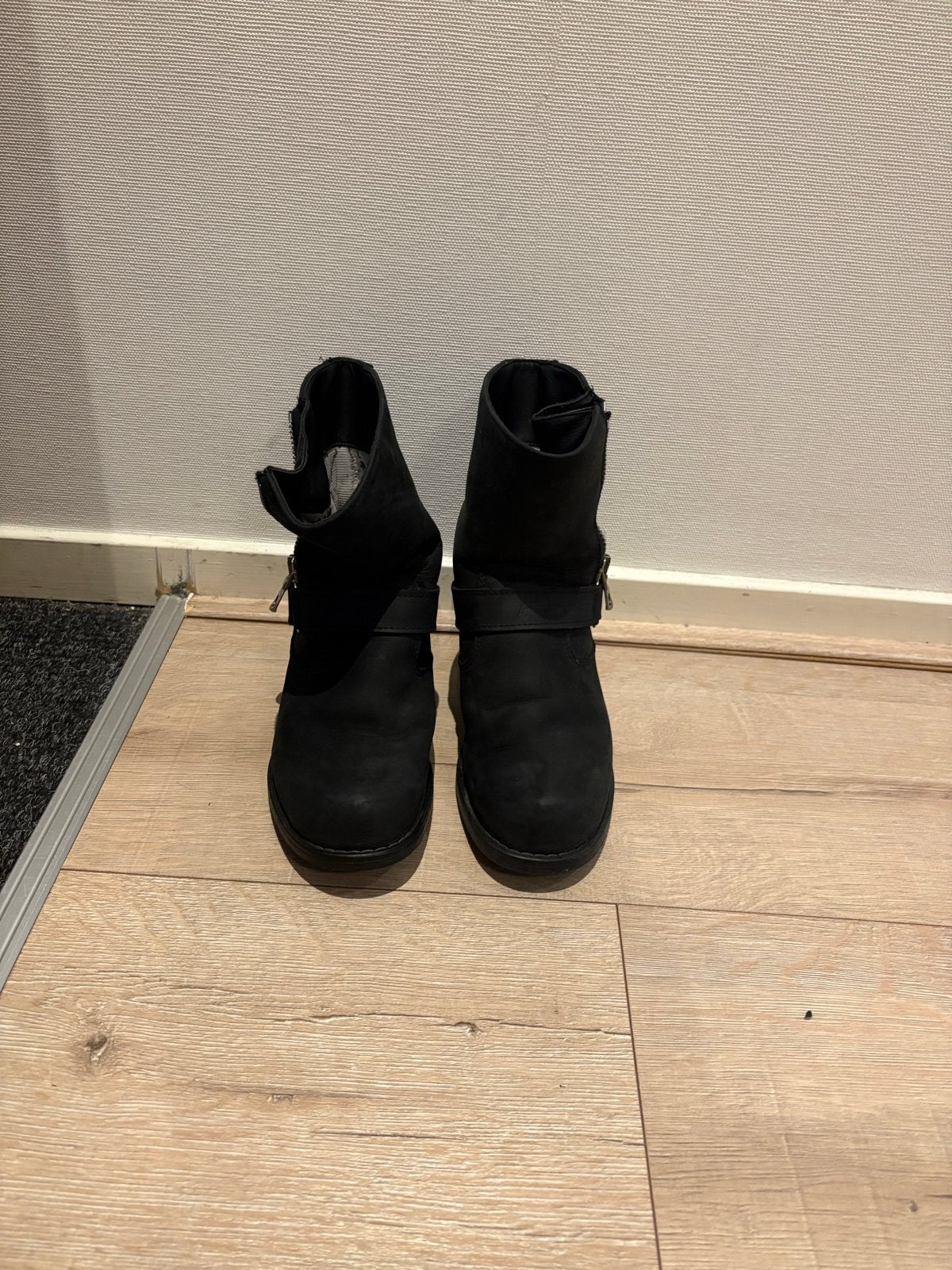 Drytex dames bikerboots maat 36 - Stevig en modieus, Ophalen, Gedragen, Zwart, Lage of Enkellaarzen