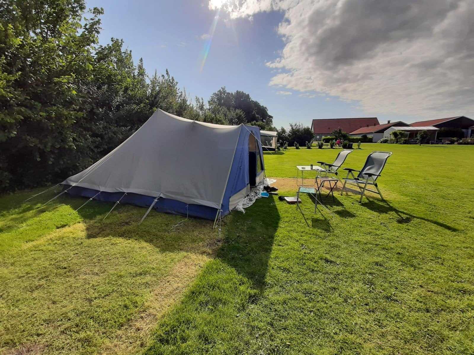 Tent, Ophalen, Gebruikt