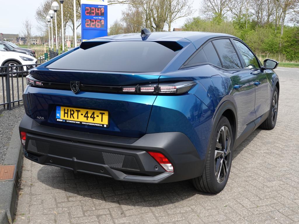 Peugeot 408 1.2 Hybrid 145 e-DCS6 Allure H-LEER | KEYLESS |, Auto's, Gebruikt, Euro 6, 1199 cc, Blauw