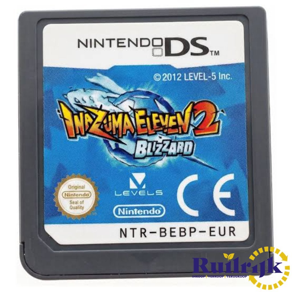 Inazuma Eleven 2 Blizzard - Nintendo DS Game cassette, Spelcomputers en Games, Nintendo, Zo goed als nieuw, Support@nintendo.com