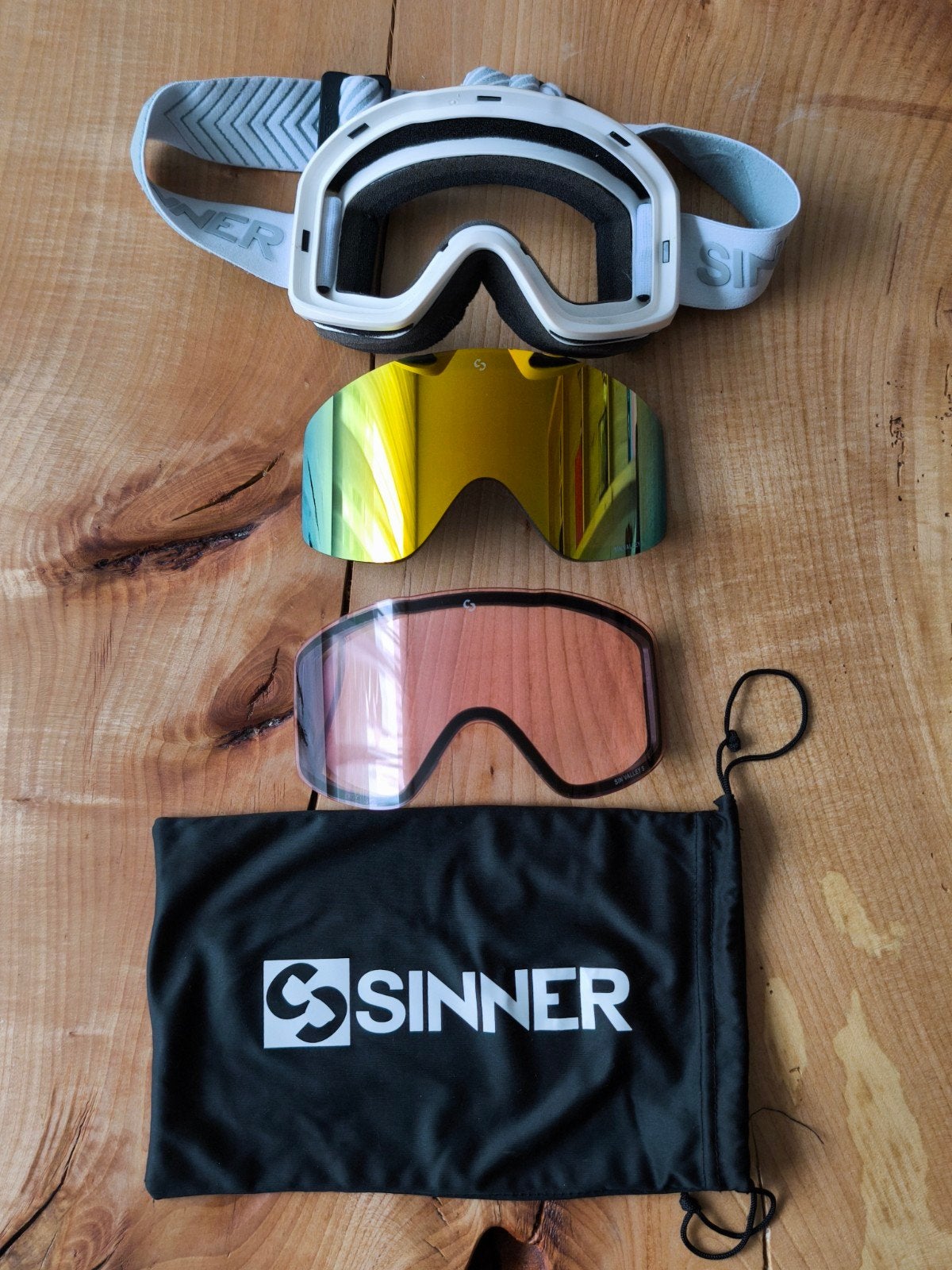 SINNER – Ski‑bril met twee lenzen, Overige merken, Overige typen, Ophalen of Verzenden, Zo goed als nieuw