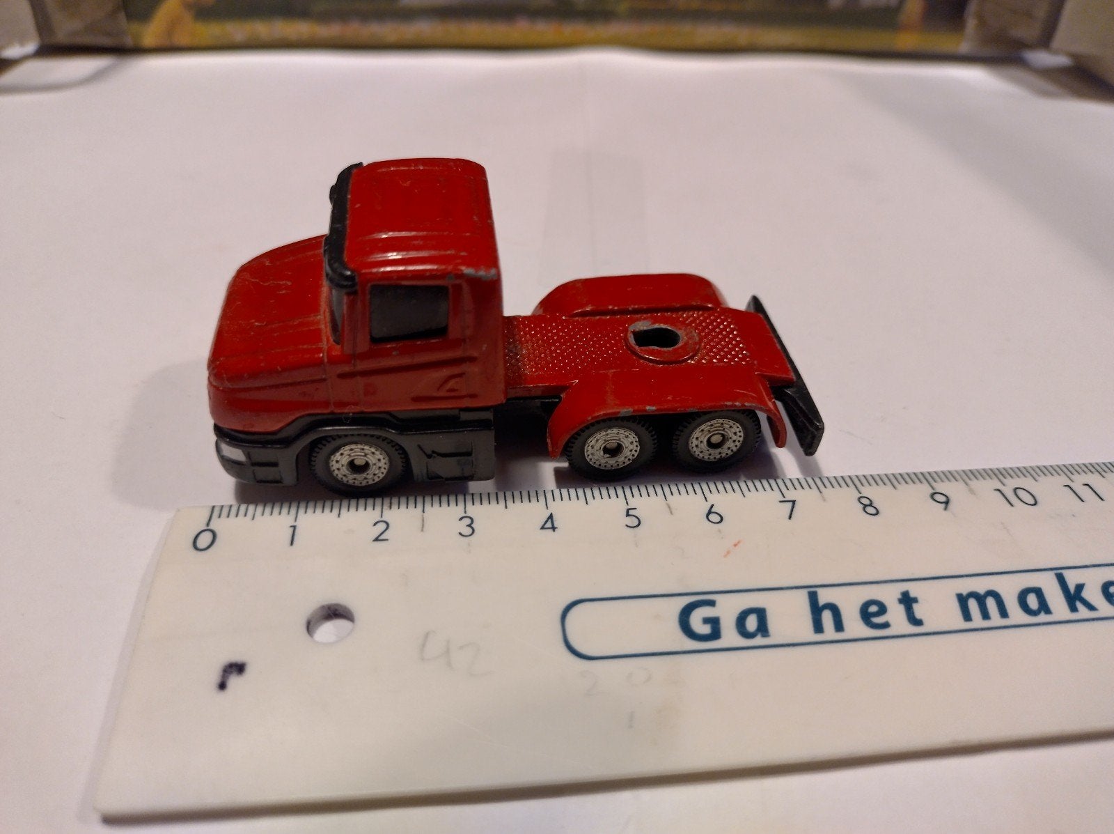 Siku vrachtwagen rood - Gebruikt, Ophalen of Verzenden, Gebruikt