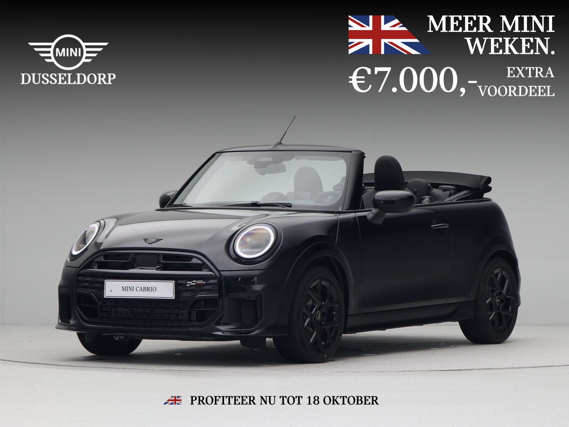 MINI Cabrio Cooper S John Cooper Works Pakket XL PRIVATE LEA