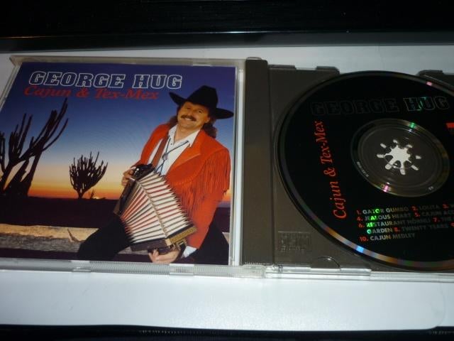 George Hug de cd cajun & Tex Mex, Verzenden, Zo goed als nieuw