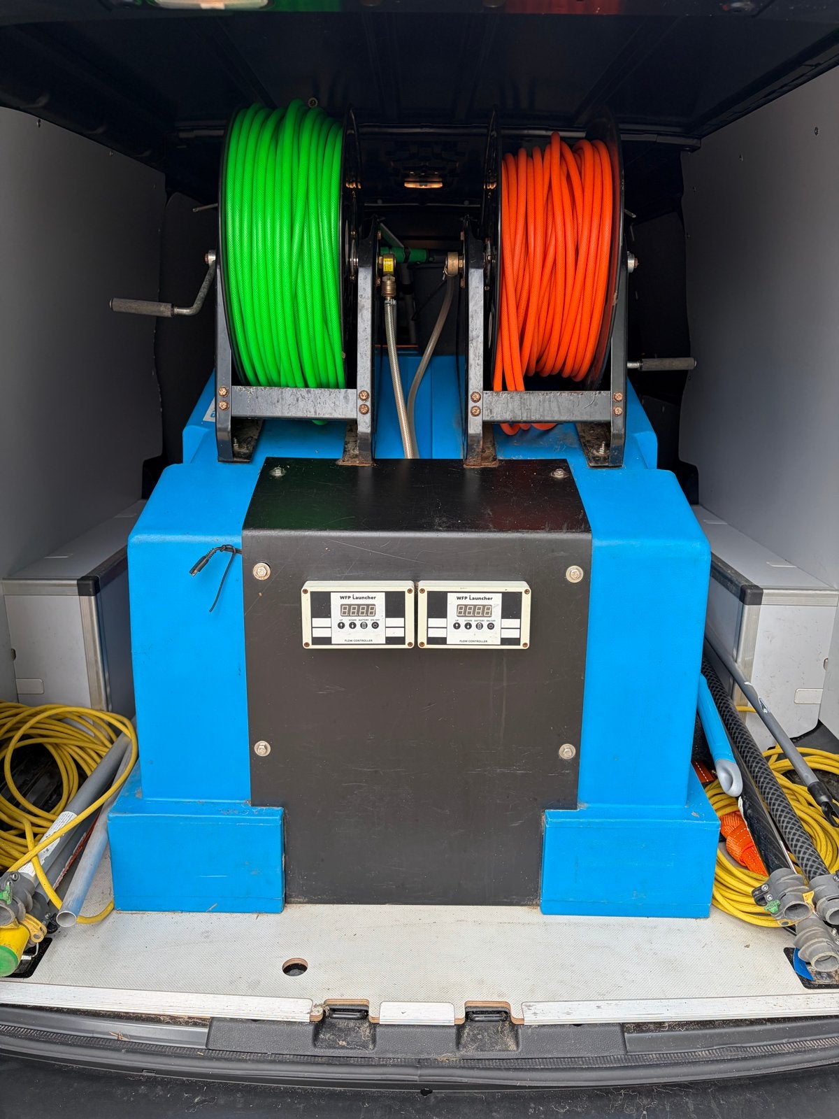 Tuckerpole/telewash 780 liter - Professionele Reinigingsunit, Ophalen